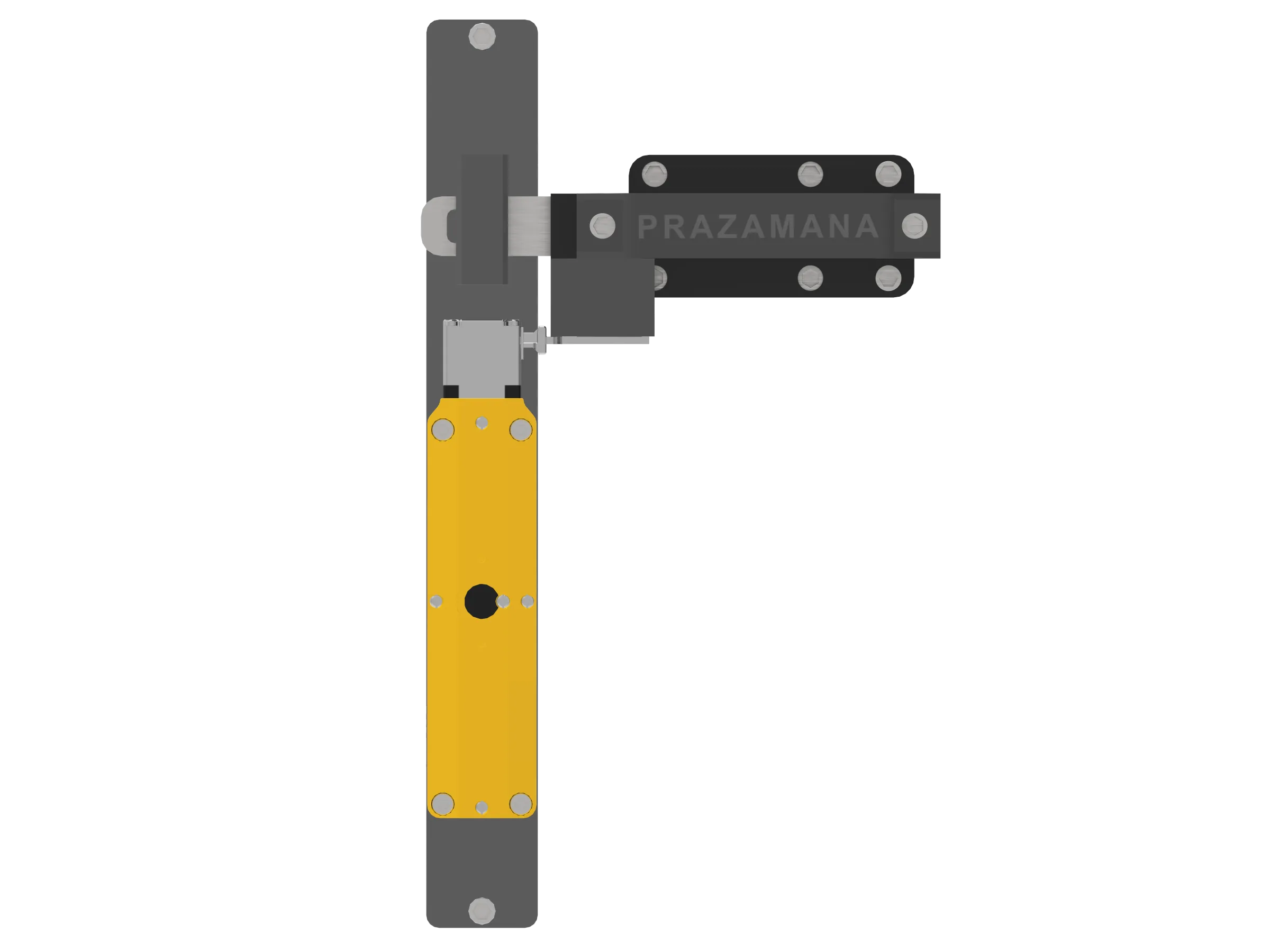 Bloqueo mecánico fitted with a Pilz interlock switch