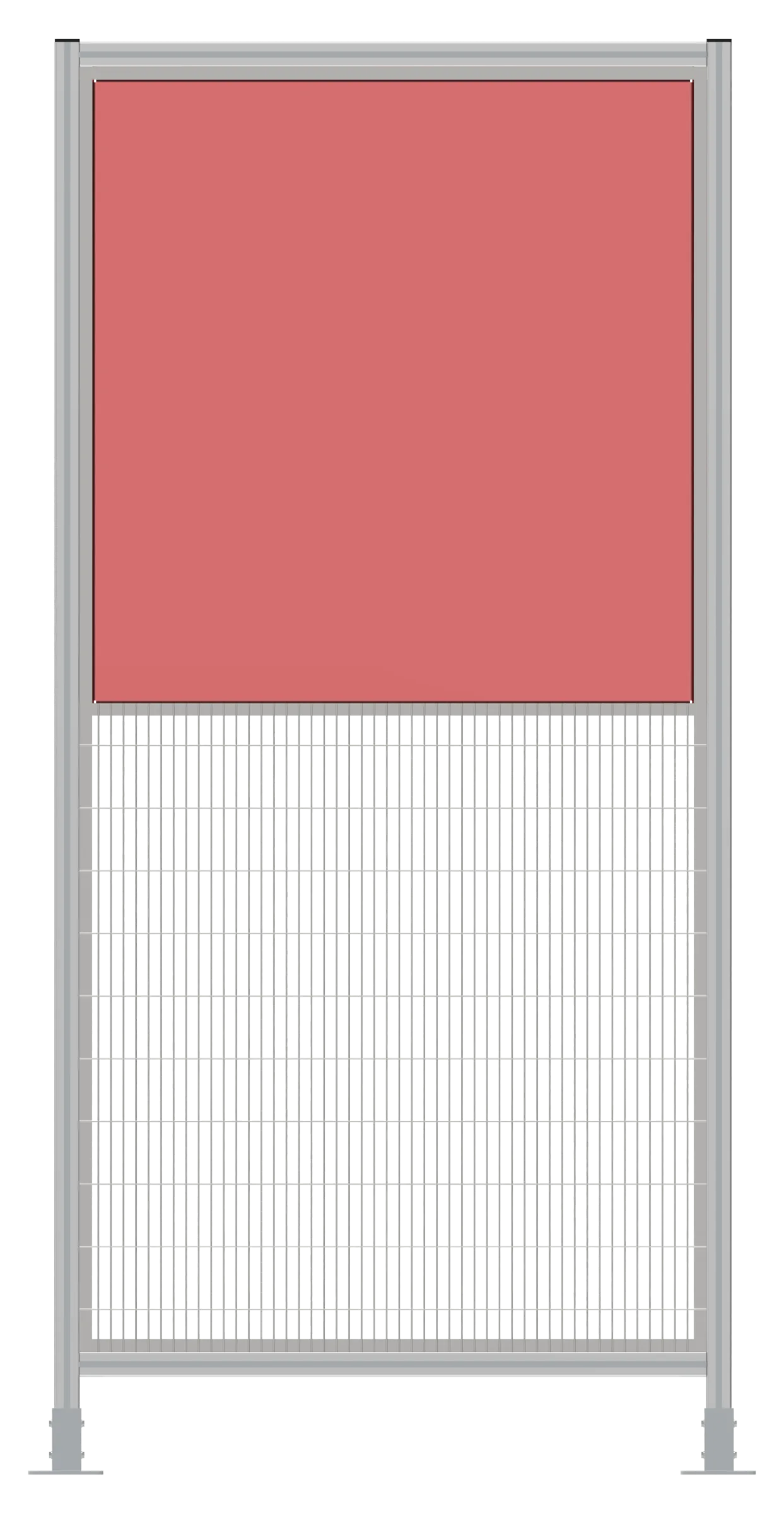 Stainless Steel aluminium frame weight machine guarding panel