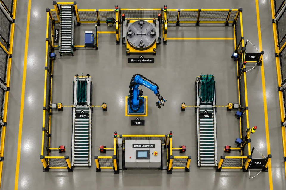 Robotic Cell Safety Upgrade